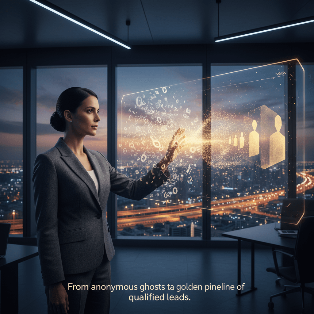 From Ghost to Goldmine: The Founder's Playbook for Converting Anonymous Website Visitors into Qualified UAE Leads